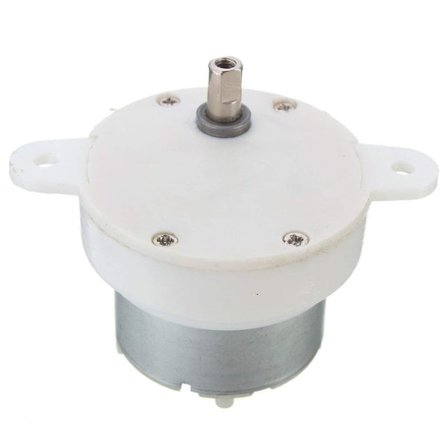 Høyt dreiemoment 12V DC motor lav hastighet motor/girkasse 3rpm 4mm akseldiameter mikromotor 1 stk