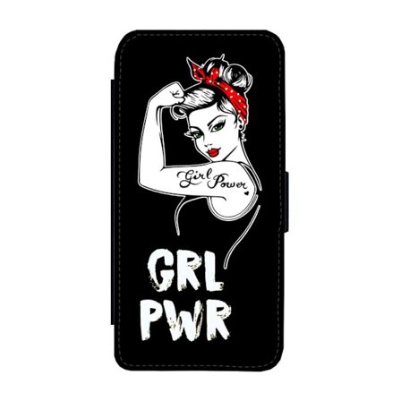 Girl Power iPhone XR Flip Mobilfodral