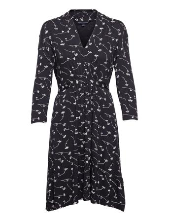 Isla Meadow Jrsy Vnck Dress Blue French Connection