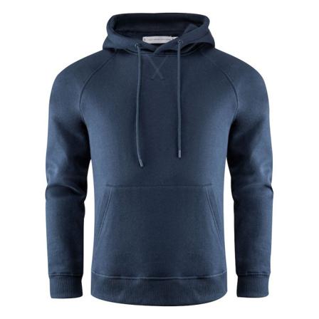 James Harvest Hardin Hoodie För Män L Marinblå