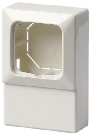 ABB 2551L-212 Sockeldosa för 1-fack, Strömbrytare & vägguttag