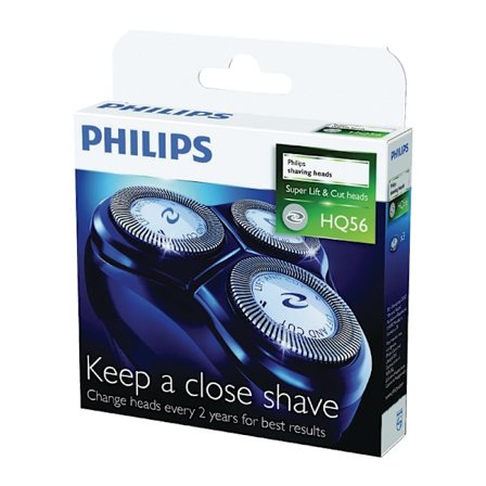 3-Pack Philips Rakhuvud HQ56 Series