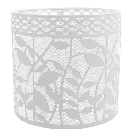 Dekorativ lampskärm Järn Hem Bordslampa Skydd Vit 14.00X14.00X14.00CM Skydda 1Pack[D]