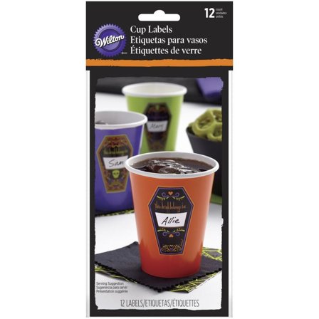 Klistermärke för muggar/glas Halloween - Halloween Dekoration - Kalaslagret.se