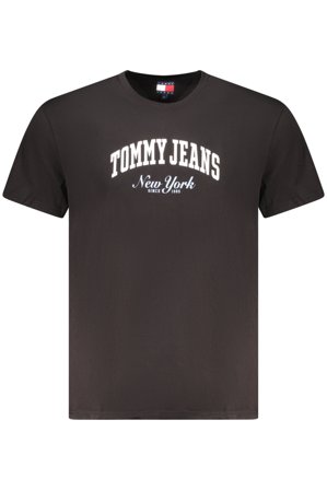 Tommy Hilfiger T-shirt Maniche Corte Uomo Nero
