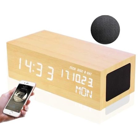 Bluetooth-högtalare - TD - Bärbar högtalare - Röd - Trådlös - Handsfree