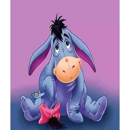 Sarjakuva Pony Diamond Painting (30X40Cm)