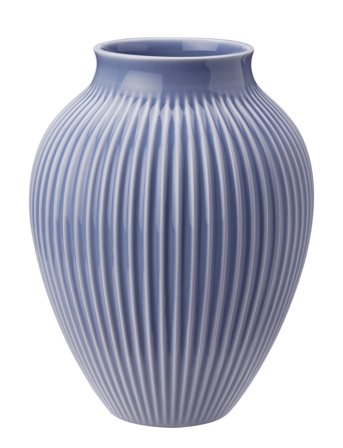 Knabstrup Vase, Riller Blue Knabstrup Keramik