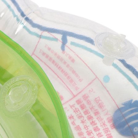 Uppblåsbar babysimring med sits, portabel, hopfällbar, säker, förtjockad simring för spädbarn, pooltillbehör