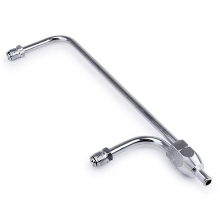 For HOLLEY FORGASSER DOBBELTMATET DRIVSTOFFLEDNING For 4150 Dobbel Pumpe Passer 3/8 Slange