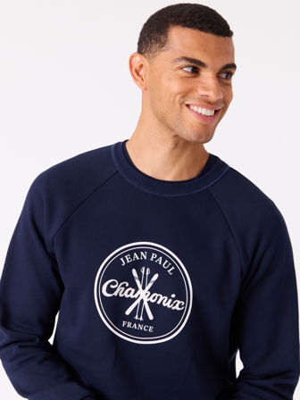 Jean Paul - Yves collegegenser - Herre - Blå - Gensere - XL