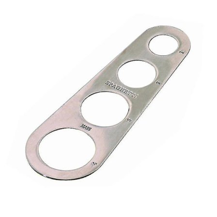 Ny Mindre Stål Pasta Spaghetti Mätare Mätverktyg Kit Pryl