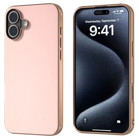 iPhone 16 Plus Skal - Ljusrosa