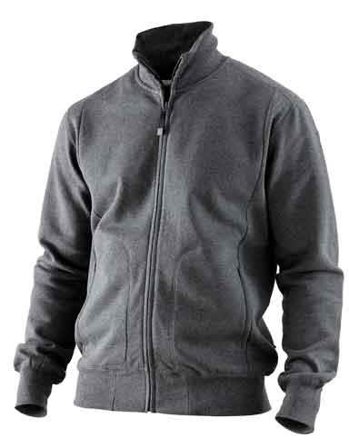 Texstar HC04 Tröja med dragkedja, antracitgrå Antracitgrå, Kläder