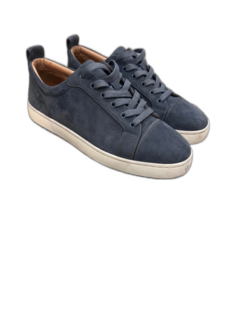 Grå mocka sneakers från Louboutin