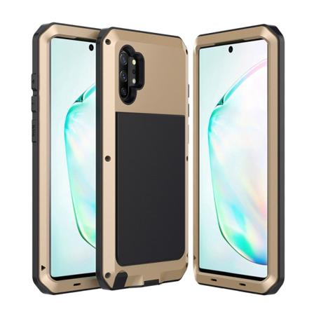 Stötdämpande (Heavy Duty) Skal - Samsung Galaxy Note10 Plus Guld