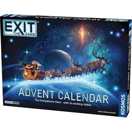Exit Adventskalender - Det Intergalaktiske Løpet Brettspill