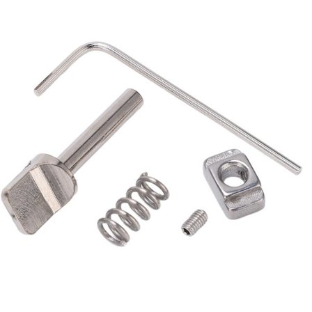 Longboard Surfbræt Fin Skrue Sæt med Nøgle Pakning Rustfrit Stål Surf Tommelfinger Fin Skrue Dele