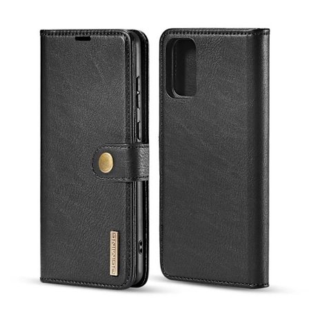 DG.MING 2-in-1 Wallet Cover for Samsung Galaxy S20 Ultra - Black