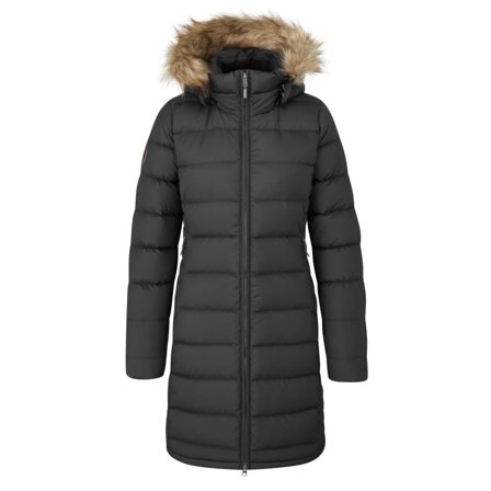 Rab Women's Deep Cover Down Parka Women warmly-lined down jackets Black 14