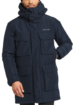 Didriksons Drew Parka Jackor Unisex Blå XL