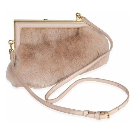 Fendi Vintage Shoulder Tass , Roze , Dames , Maat: ONE Size Vintage Tassen