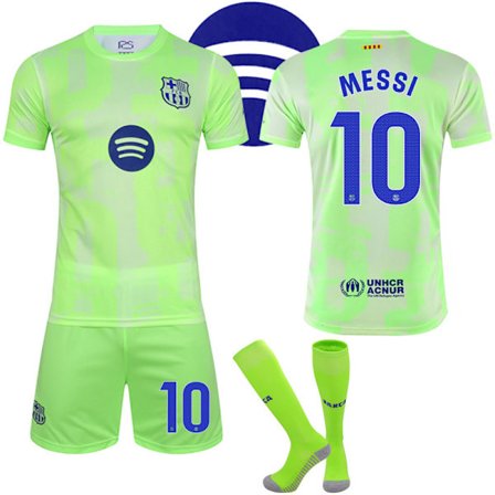 Barcelona Messi fotballdrakt for barn nr. 10 - Fotballdrakt for barn