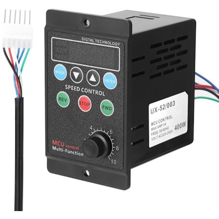 Frekvensomformer (VFD) til motorer, 400W AC220V input med digital kontrolteknologi og kobberkernespole til bred anvendelse