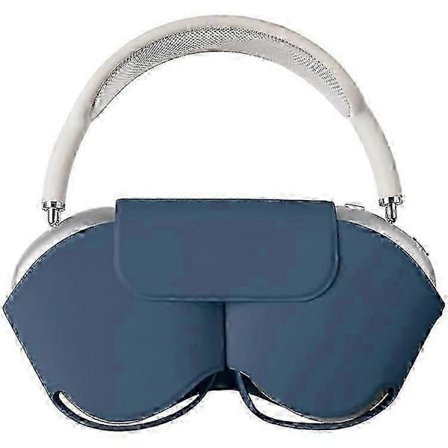 Kompatibelt fodral för Airpods Max med viloläge PU Läder Hörlursfodral