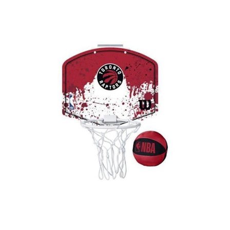 Mini korg - WILSON - Toronto Raptors - Röd - One size - Lätt montering