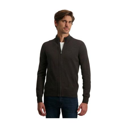 State of Art Zip-through , Grijs , Heren , Maat: 3XL Hoodies & sweatvesten