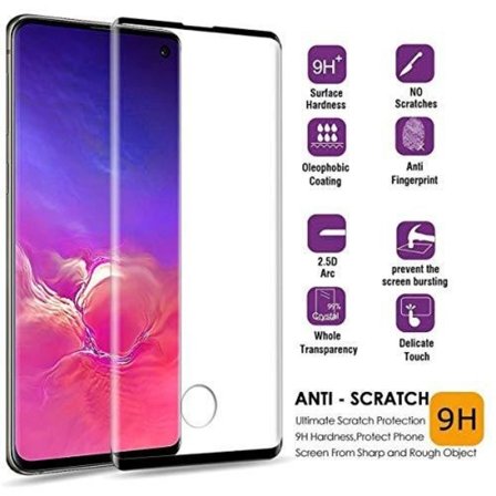Top kvalitet heltäckande skärmskydd för Samsung S10