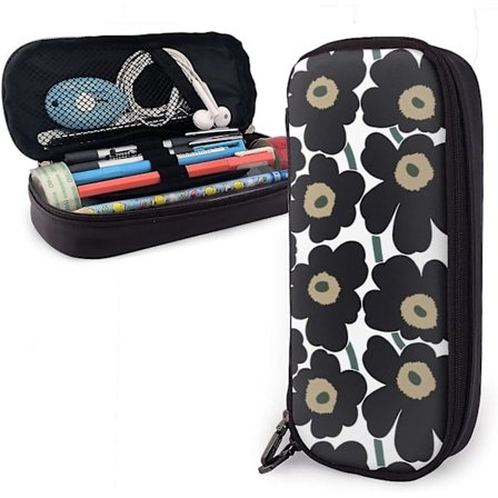 Marimekko Læder Penalhus Kontortaske Bærbar Opbevaringsboks Kosmetiktaske Mappe bd002989