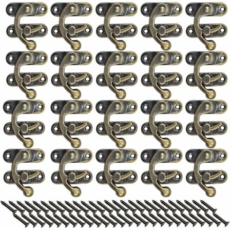 20 kpl Vasen Salpahaka Vintage Salvat Antiikki Salpalukko Solki