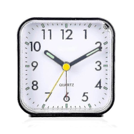 Tyst Analog Väckarklocka Utan Tickande, Mjuk Väcktning, Pip-ljud