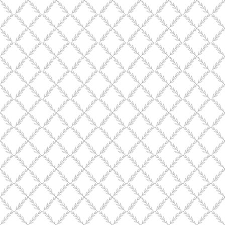 Duro Tapetprov, Vide 682-01P Blommor & Blad, Vit, L, , Färg & tapeter