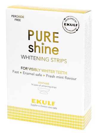 Ekulf PURE shine Whitening Strips 28 stk, Medicin & Pleje, Mund & Tandpleje, Tandblegning