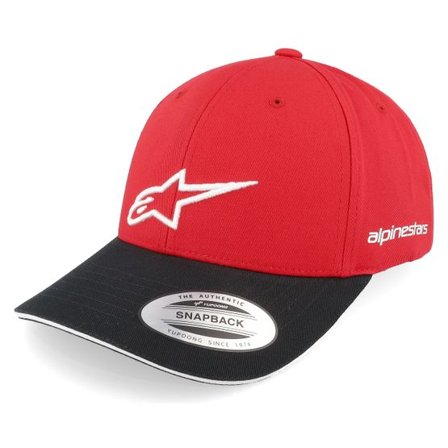 Alpinestars - Röd adjustable Keps - Rostrum Red/Black Adjustable @ Hatstore