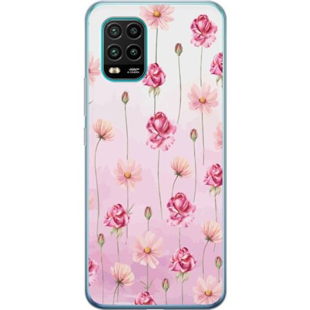 Yhteensopiva Puhelinkuori Xiaomi Mi 10 Lite 5G Rose Petal Whisper