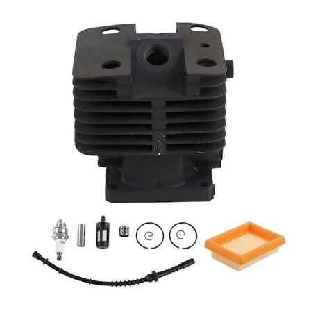 Trimmerin sylinterisarja, rautaa, kulutusta kestävä, korkea kovuus, sylinterin sytytystulppasarja Stihl FS120 FS200 FS250 -malleihin