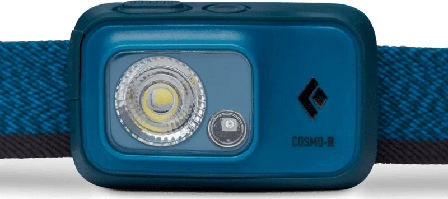 Black Diamond Cosmo 350-R Headlamp Unisex head lamps Blue OneSize