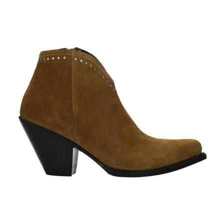 Celine, Ankle boots Bruin, Dames, Maat:37 EU,suede