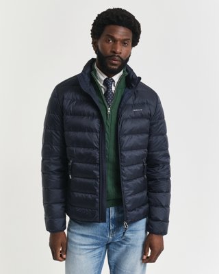 GANT - Lett dunjakke til herre evening blue