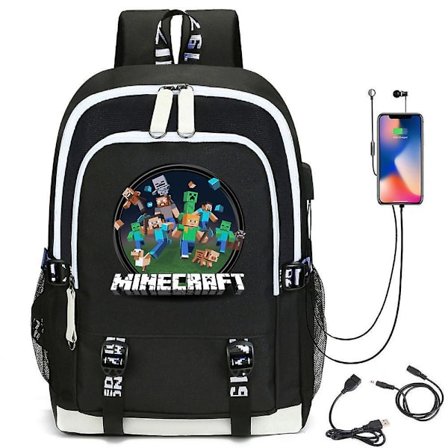 Minecraft youth School Backpack