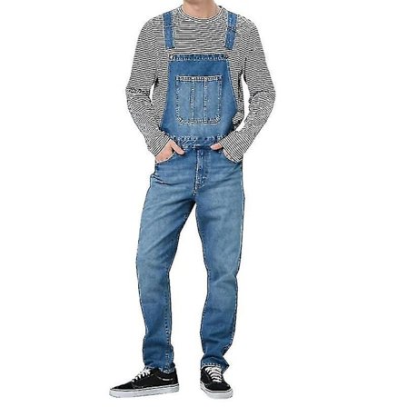 Herre Jeans Bukser Denim Dungarees Overalls Bib Og Seler Arbejdsbukser