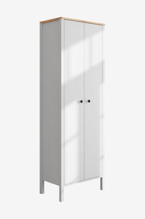 Hanah Home - Eteinen jalusta Leo - Valkoinen - Eteiskalusteet - - Homeroom