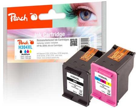 PEACH ink black + MP kompt no. 304XL