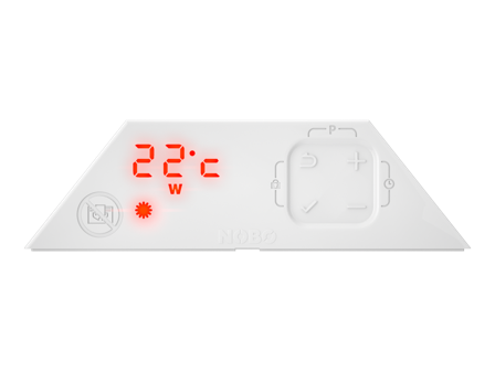 Nobö NCU 2Te Termostatmodul med veckour, ECO, Värme