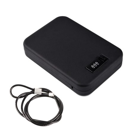 Bærbar adgangskodeboks Mini Safebox Pengeskab Sikkerhedsboks