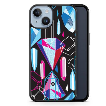 Bjornberry Skal Iphone 14 Plus - Diamantmönster